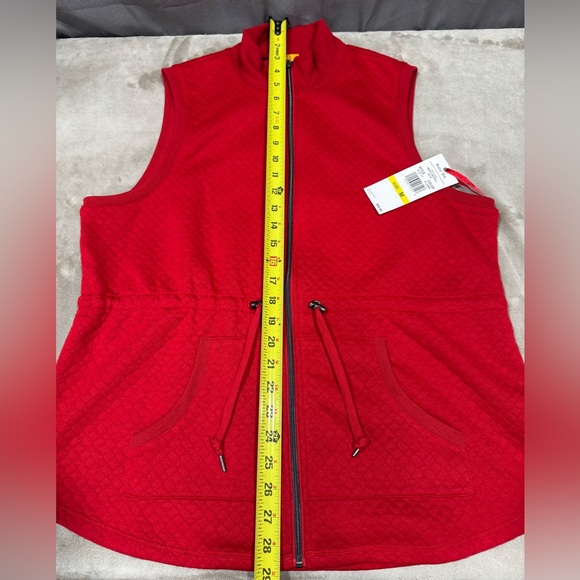 Ruby Rd. Red Sleeveless Vest - Picture 7 of 8